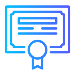 Certificate  Icon