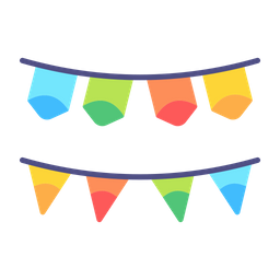 Bunting  Icon