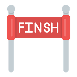 Finish Line  Icon