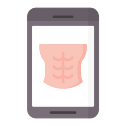 Fitness Gym Body Icon