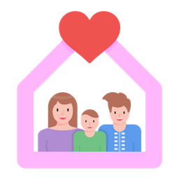 Family Home  Icon