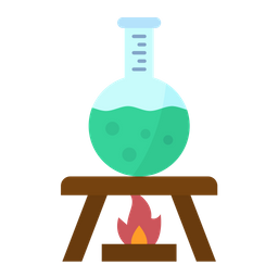 Burning Chemical  Icon