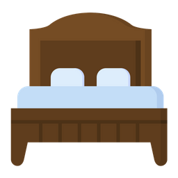 Double Bed Room  Icon