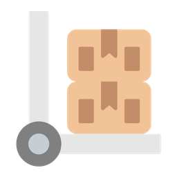 Transportador de caixa  Ícone