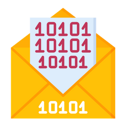 Binary Messages  Icon