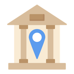 Bank Location  Icon