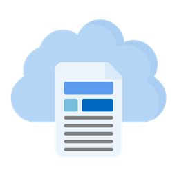 Cloud File  Icon