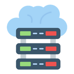 Cloud Database  Icon