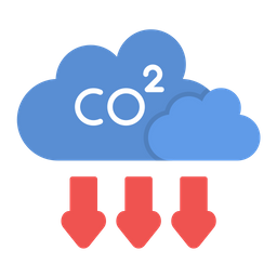 Dióxido de carbono  Icono