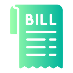 Bill  Icon