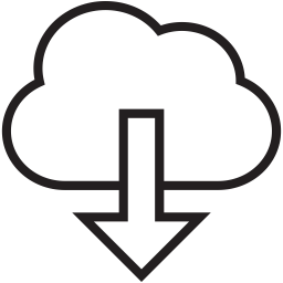 Cloud Download  Icon