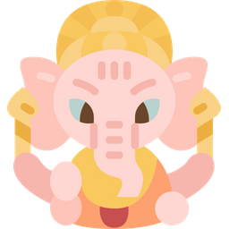 Ganesha Hindu Dios Icono