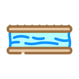 Sanduiche De Sorvete Ícone