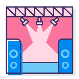 Concert-stage  Icon