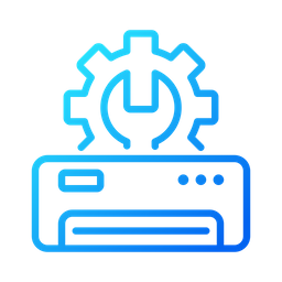 Reparación de aire acondicionado  Icono