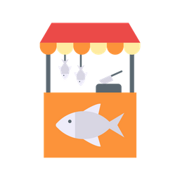 Mercado de Peixe  Ícone