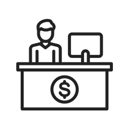 Cash Counter  Icon