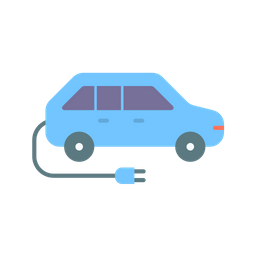 Electric Car  Icon