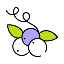 Blueberry Fruit  Icon