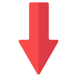 Down Arrow  Icon