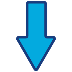 Down Arrow  Icon