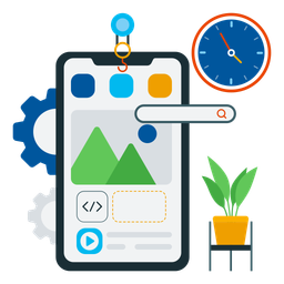 Développement d'applications  Icône