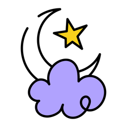 Cloudy Night  Icon