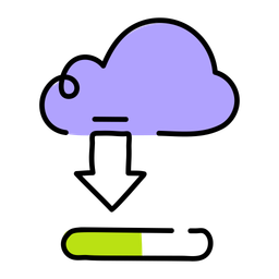 Cloud Download  Icon