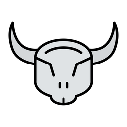 Bull Skull  Icon