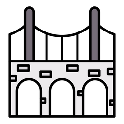 Bridge Construction  Icon