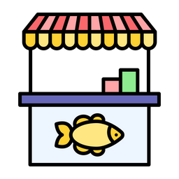 Fish Market  Icon