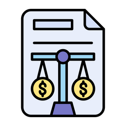 Balance Sheet  Icon