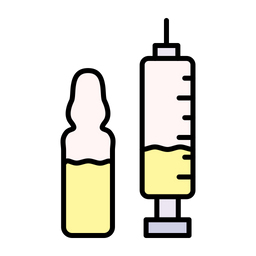 Vaccine Medicine Injection Icon