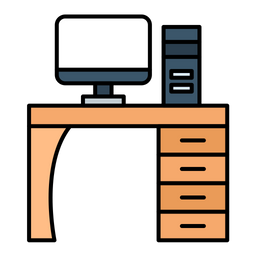 Computer Table  Icon