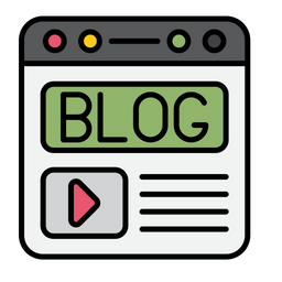 Blogging  Icon