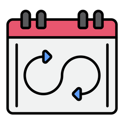 Flexible Schedule  Icon