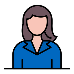 Customer Female  Icon