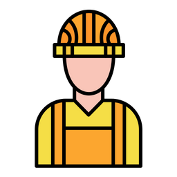 Builder Male  Icon