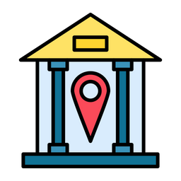 Bank Location  Icon