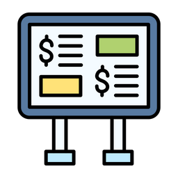 Budget Presentation  Icon