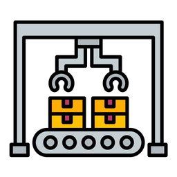 Conveyor Robot  Icon