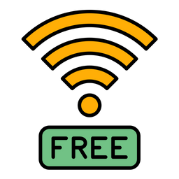 Free Wifi  Icon