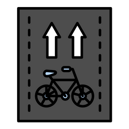 Bike Lane  Icon