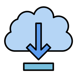 Cloud Download  Icon