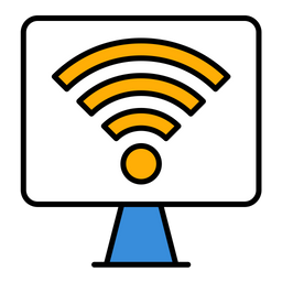 Computer Wifi  Icon