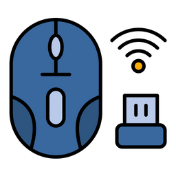 Computer Wireless Mouse  Icon