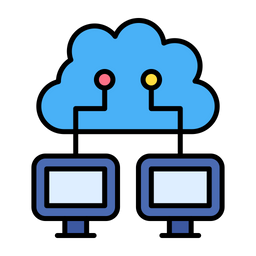 Cloud Network  Icon