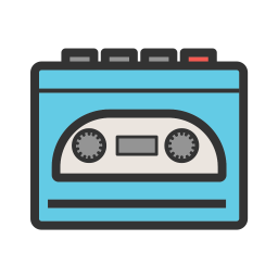 Cassette player  Icon