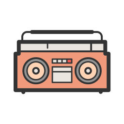 Boombox  Icon