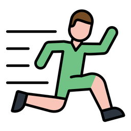 Leichtathletik  Symbol